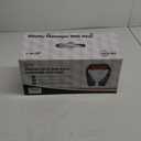 Grey Shiatsu Neck and Back Massager with Heat, Electric Deep Tissue Kneading Neck and Shoulder Massage, Best Gifts for Women Men Mom Dad Mothers Fathers Day Birthday Gift (NOT Cordless)