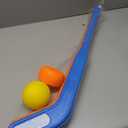 Liberty Imports Kids Floor Hockey Stick Set - 29" Youth Indoor Outdoor Toys Sports Starter Set with Plastic Puck and Ball for Toddlers, Children Ages 3-7 (2 Pack)
