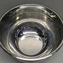 Tovolo Stainless Steel Mixing Bowls, 5.5 Qt - Metal Nesting Mixing Bowl with Rounded Lip for Easy Pour & Minimal Mess - Large & Small Dishwasher Safe Kitchen Supplies for Prep & Cooking