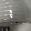 EOENVIVS Plastic Storage Bins with Lids 6 Pack Storage Organizer, 7 Quart Stackable Storage Bins with Buckle Lids and Handle easy for Home Office Pantry Organization, Clear (Black)