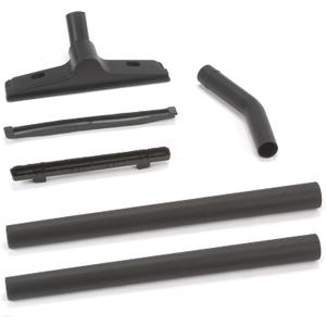 Shop-Vac 9190300 1.5 Inch Diameter Accessory Kit, 2 Extension Wands, Elbow Grip, 12 Inch Floor Nozzle With Brush/Squeegee Inserts
