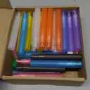 Patelai 60 Pieces 10 ml Plastic Spray Bottles Empty Fine Mist Sprayer Bottles for Travel Essential Oils Perfume Supplies(Multicolored)