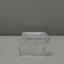 Rubtlamp 2Pcs Acrylic Napkin Holder Bathroom - 0.27Inch Thickness Acrylic Guest Towel Napkin Holder - Hand Towel Tray - Clear Napkin Holders Tissue Dispenser (Clear, 5.5X5.5X2.5)