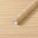 Heroad 23.6" x 393" Widen Contact Paper Peel and Stick Wallpaper Wood Contact Paper for Cabinets and Drawers Countertops Modern Natural Light Wood Grain Oak Maple Cherry Removable Paper Vinyl