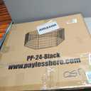 Bestpet 24 Tall Foldable Dog Playpen Crate Fence Pet Kennel Play Pen Exercise Cage 8 Panel Black, 24"