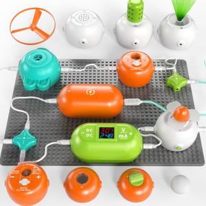 SNAEN Science Circuits Toy for Kids DIY Electronics, Over 300 Projects, 31 Parts, Educational Gifts for Kids Boys Girls Ages 3 4 5 6 7 8 9 10 11 12