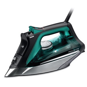 Rowenta Pro Master Stainless Steel Soleplate Steam Iron for Clothes, AntiDrip Protection, 210 g/min, 400 Microsteam Holes, 1775 Watts Iron Steamer for Clothes, Powerful Steam DW8360