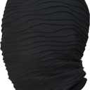 Mystery Full Face Mask Halloween Cosplay Stretch Fabric Costumes Accessories Masquerade Party Out See Through Hood