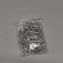 Zonon 50 Pcs 1/4" x 1-1/2" Hex Head Lag Screws 304 Stainless Steel Lag Bolts Heavy Duty Hexagon Head Wood Screws