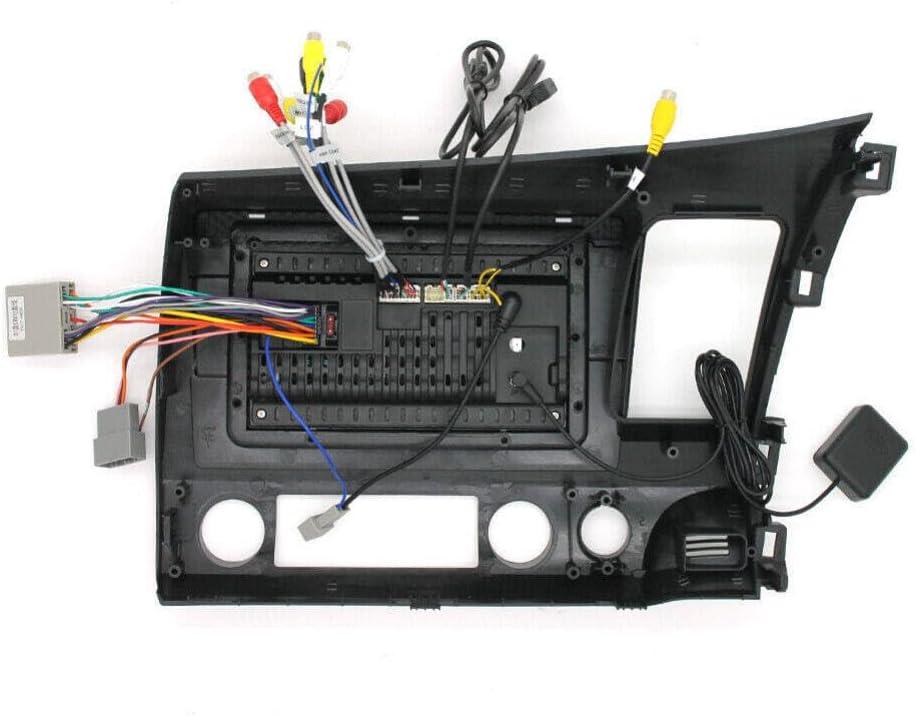 Car Radio Stereo for Honda Civic 2006-2011 2+64G Android 13 10 Inch Touch Screen Radio with Wireless CarPlay Android Auto Bluetooth GPS Back Camera FM/Voice Assistant/USB/SWC/MIC Radio 132