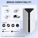 PRISMXR PC-VR Streaming Air Link Compatible with Meta Quest 3S/3/2 AX3000 WiFi6 VR Router, Replace Link Cable, Wireless Stable and Fast (AX3000)