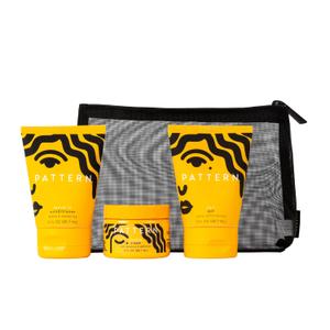PATTERN by Tracee Ellis Ross Curl Cocktail Kit: Leave-In Conditioner, Styling Cream, and Curl Gel 