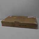 SERWALL HDPE Folding Adirondack Chair with Dual Cup Holder - Composite Adirondack Chair - Black (1 PACK-ORIGINAL)