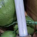 30-Year Factory Faux Coconut Tree - 7.2FT Faux Palm Tree Realistic Thick Trunk & Heavy Duty Leaves, Hand-Carved Bark Texture, Indoor Tropical Decor for Living Room/Store, No Shiny Plastic Look