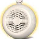 Easysleep White Noise Sound Machine Portable Sleep Machine for Baby Adult with 30 Soothing Sounds 12 Night Light Colors 4 Timer Memory Function Rechargeable Noise Machines for Sleeping, Office