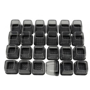 24-Pack of Silicone Chair Leg Floor Protectors