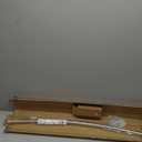 Adjustable Curved Shower Rod, 42-72 inches Extra Wide Shower Curtain Rod, Rust proof, Premium Stainless Steel, Curved Shower Curtain Rod for Bathroom, Need to Drill, Silver