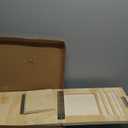 Slant Board for Calf Stretching, Adjustable Wooden Incline Board with Anti-Slip EVA Base, 300LB Capacity Portable Calf Stretcher for Physical Therapy, Squats, Ankle & Heel Support at Home/Gym