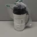 Under Armour Half Gallon Water Bottle Insulated, 64oz Insulated Water Bottle with Handle, Fence Hook, Leak Resistant, for Baseball, Football & More, White/Black