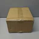 Tfro & Cile White Ceramic Christmas Tree Decor Xmas Indoor Statue 2 PCS Tabletop Home Decoration LED Light Figurines for Party