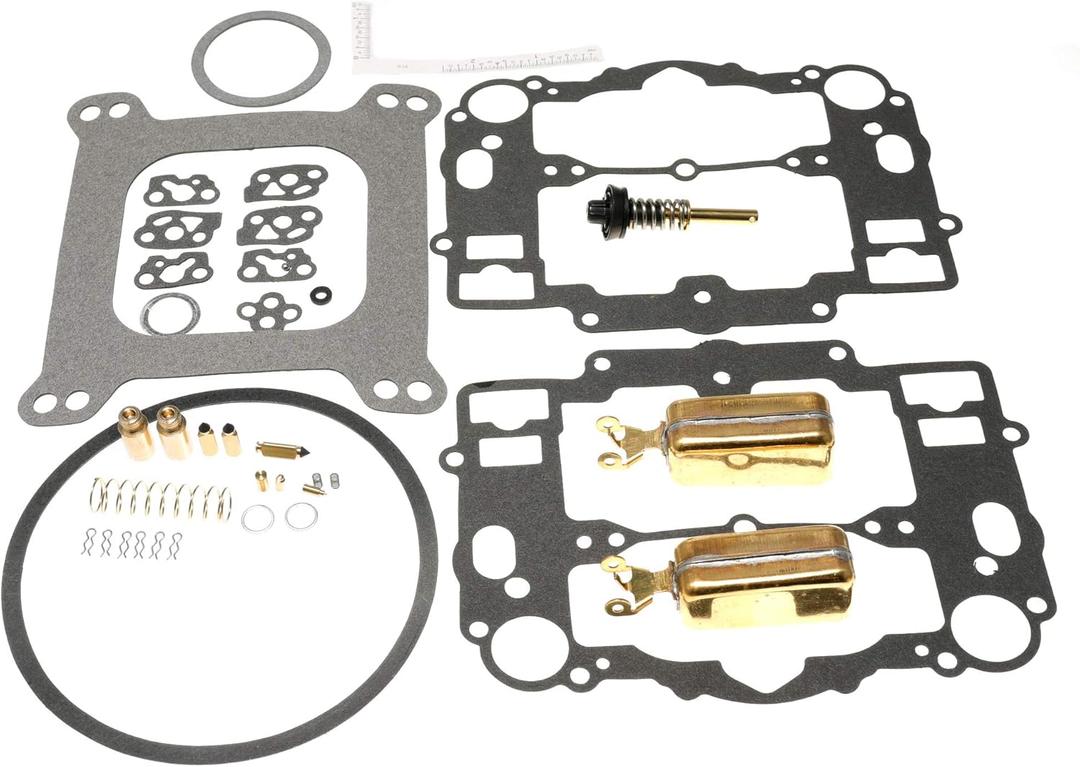 Carburetor Rebuild Kit for Edelbrock 1405 1406 1407 1408 1409 1410 1411 (With Bowl Cover Gasket)