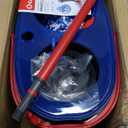 O-Cedar RinseClean Spin Mop & Bucket System + 2 Extra Mop Heads| Clean with Clean Water | Removes 99% of Bacteria (Rinseclean Spin Mop & Bucket + 2 Extra Refills)