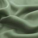 Mrs.Naturall Short Curtains for Small Windows,52x30 Inches Long,Sage Green