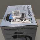 Chefman Electric Kettle, 1.8L 1500W, Hot Water Boiler, Removable Lid for Easy Cleaning, Auto Shut Off, BoilDry Protection, Stainless Steel Filter, BPA Free, Borosilicate Glass Electric Tea Kettle