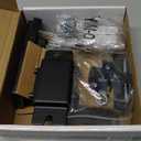 VIVO Full Motion Ultrawide Monitor Wall Mount, Fits Ultra-Wide Screens up to 49 inches and 44 lbs, Tilt and Swivel Arm, Black, MOUNT-VW01M (75x75mm to 100x100mm VESA)