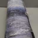 MAYHMYO Anti Fatigue Kitchen Mat - Set of 2 - Blue and Marble Design Comfort Mats - Cushioned, Non Slip Floor Mat