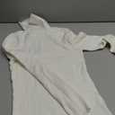 LILLUSORY Womens Turtleneck Ribbed Sweaters Pullover Tops Long Sleeve Winter Clothes 2025 (Small, White)