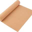 BENECREAT 137.8x15.7 Inch Cork Board Roll, 1mm Thick Rectangular Natural Cork Piece, Cork Sheet Roll for Bulletin Boards, Wall Decorations, DIY Crafts