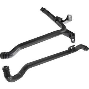 A-Premium Engine Heater Inlet Pipe & Water Coolant Pipe Compatible with BMW E83 325xi 330xi 2001-2005, E46 X3 2004-2006, X5 2001-2006, 2.5L 3.0L, Replace# 11537502000, 11531705210