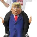 Morph Costumes Kids American President Costume Ride On Halloween Piggyback Costume, One Size