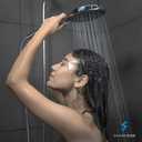 SparkPod High Pressure Handheld Shower Head - Huge 6-Inch Face - Luxury Rain Shower Design - Tool-Free 1-Min Installation - Handheld Only, No Bracket or Hose (Luxury Polished Chrome)