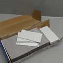 Art3d 102-Piece Faux Stone Peel and Stick Backsplash Tile, Waterproof Thick PVC Stick On Subway Wall Tile for Kitchen Bathroom Laundry Room Fireplace - 3" x 6" Gray Marble