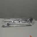 Boom Cymbal Stand, Adjustable Cymbal Stand for Drum Hardware Percussion Mount Holder Gear Set for Mounting Crash, Ride, Splash Cymbals, Double Braced Legs with Rubber Feet (4 Pack)