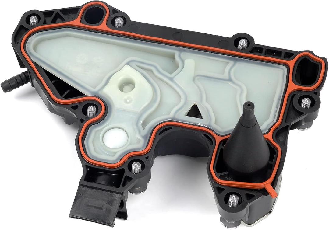 06K103495 PCV Valve, Engine Crankcase Vent Valve, Oil Separator Compatible with Volkswagen Golf VW Audi A3 A4 Jetta Passat Bettle GTI 1.8T 2.0T 2014-2020, Replace# 06K013495AA 06K103495AT