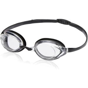 Speedo Unisex-Adult Swim Goggles Optical Vanquisher 2.0 (-8, Clear)