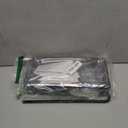 OMAIRA Shower Caddy Hanging with Soap Scrub Holder, Stainless Steel Adjustable No Drilling Non-Slip Large Capacity Sturdy Over Shower Head Shower Organizer Inside Shelves Bathroom Storage Rack, Black