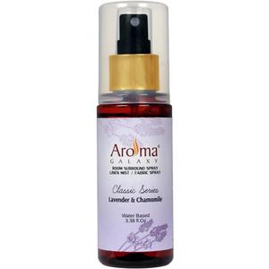 Lavender & Chamomile Room Spray  Linen Mist & Fabric Freshener, Water-Based Air Freshener for Home & Office, 3.38 fl o