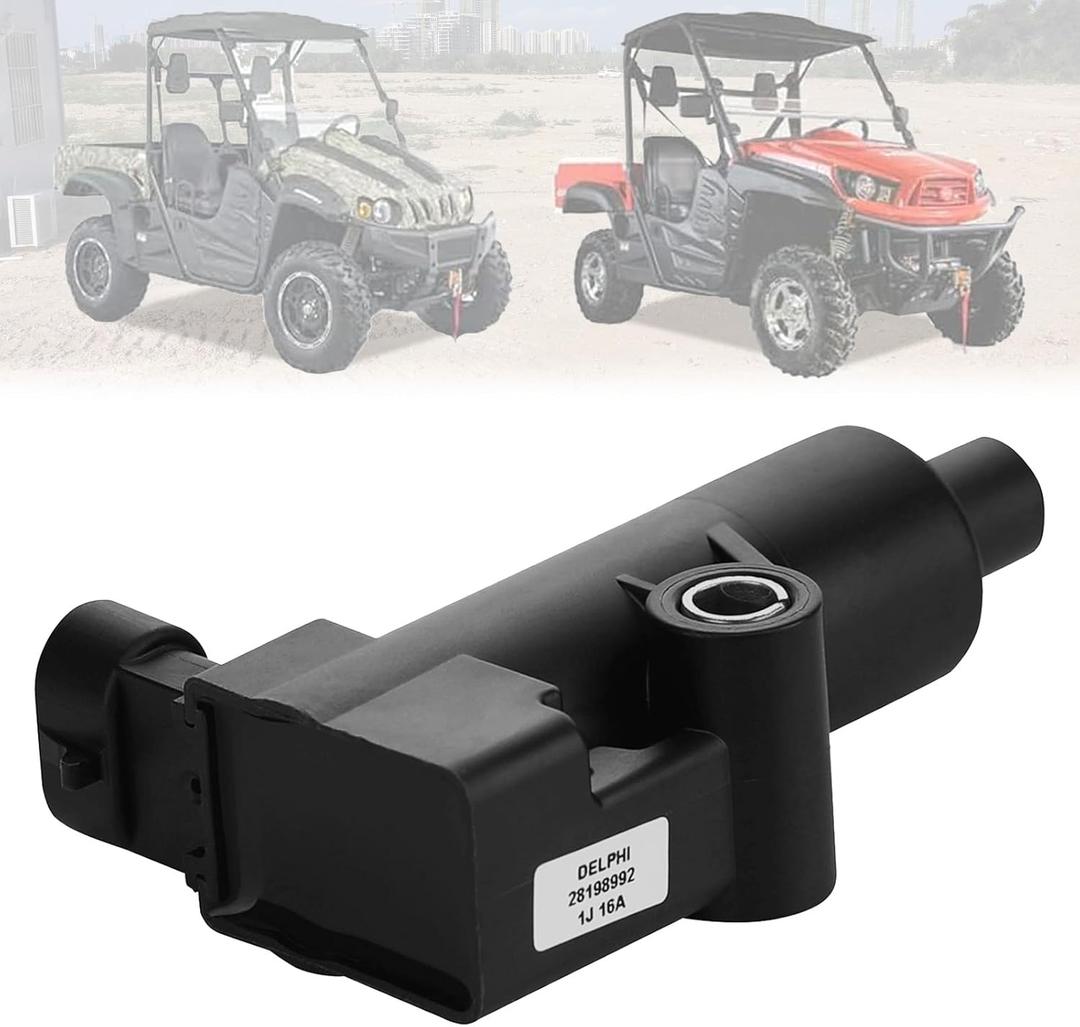 Chikia Hisun 500 Ignition Coil Compatible With EFI Hisun UTV 500 700 250 400 450 550 750 800 1000,Massimo,Axis,ColemanBennche,CubCadet,28198992