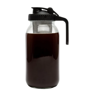 Glass Mason Jar Cold Brew Coffee Maker, 2Qt - Primula ,9L