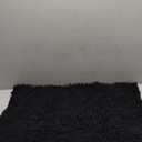 Smiry Luxury Chenille Bathroom Rugs 30x20, Extra Soft and Absorbent Shaggy Bath Mat, Machine Washable, Non-Slip Plush Carpet Runner for Tub, Shower, and Floor, Home Decor Accessories, Black