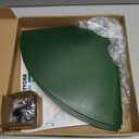 24-inch Large Outdoor Squirrel Baffles for Bird Feeders Pole, Two Way Use, Green Color