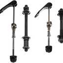 Bike Axle CYSKY Quick Release Skewer Front Rear Bicycle Axle Wheel Hub Fit for Road Bike, Mountain Bike, MTB, BMX (1 Pair)