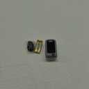 Fingertip Pulse Oximeter Blood Oxygen Saturation Monitor Pulse Ox, Heart Rate and Fast Spo2 Reading Oxygen Meter with OLED Screen Included Lanyard and 2 X AAA Batteries (Gray)