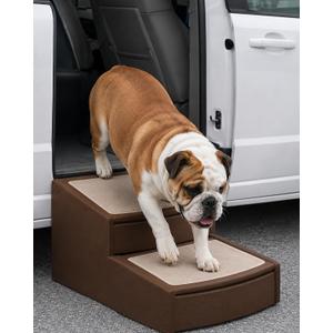 Pet Gear Easy Step II Extra Wide Pet Stairs, Dark Mocha
2 Step, For Cats/Dogs up to 200 pounds, Removable/Washable Carpet, Easy Assembly, No Tools Required