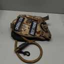 Beebiepet Heavy Duty Tactical Dog Harness for Medium Dogs, No Pull Adjustable Pet Harness Reflective Service Training Easy Control Pet Vest Military K9 Working Dog Harnesses- Medium, Desert Camo