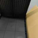 Pinkpum 5 Pack Folding Closet Organizers - Stackable Plastic Drawer Basket for Clothing, Shelf Storage Container for Closet, Wardrobe, Bedroom, Bathroom, Office (Black)